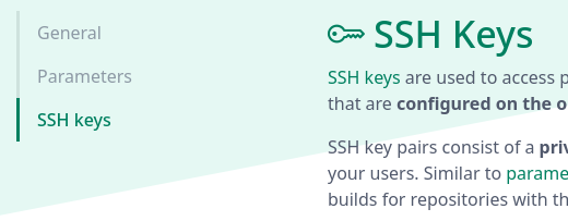 screenshot ssh keys